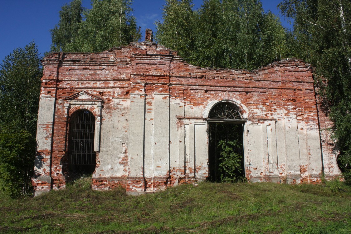 Лядины. Церковь Воскресения Христова. фасады