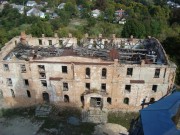 Рождества Пресвятой Богородицы Молченский женский монастырь. Церковь Рождества Иоанна Предтечи, Вид храма с крыши монастырского собора<br>, Путивль, Конотопский район, Украина, Сумская область