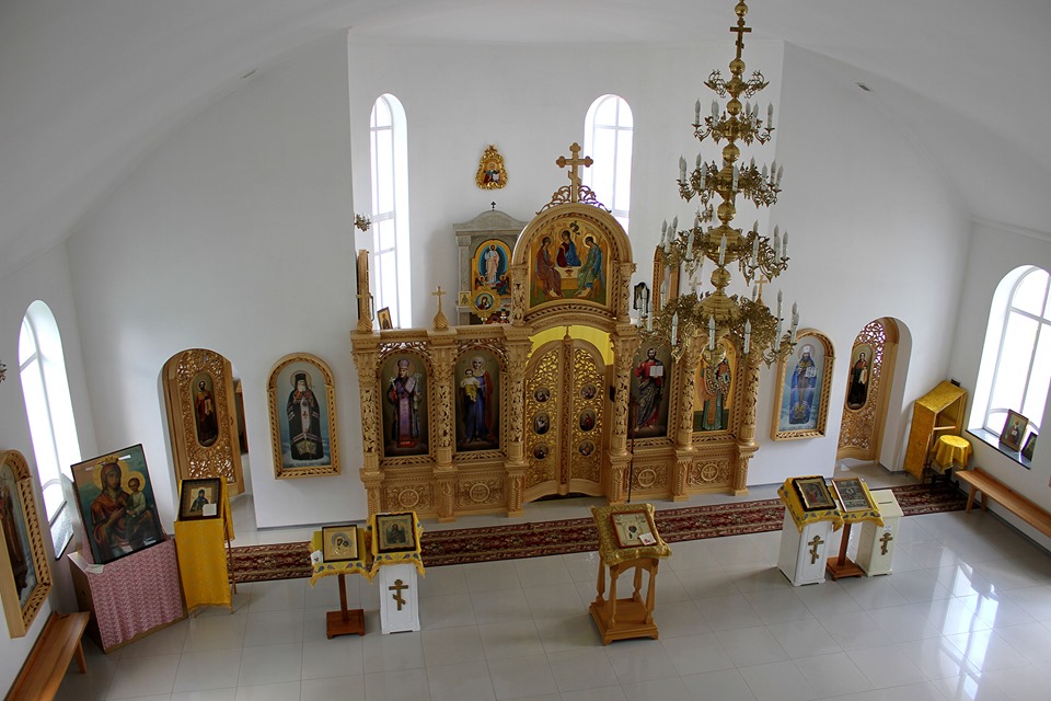 Лемешевка. Иоанно-Богословский Лемешевский мужской монастырь. интерьер и убранство