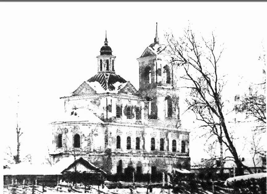 Фото советского периода , архивная фотография. Церковь Петра и Павла, Петропавловское (Катайский район, Курганская область)