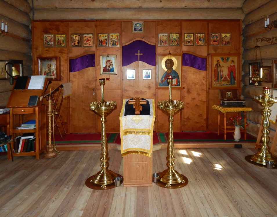 Церковь Петра и Февронии, Захарово (Одинцовский городской округ и ЗАТО Власиха, Краснознаменск, Московская область). интерьер и убранство
