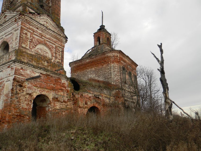 Церковь Сергия Радонежского, Щукино, урочище (Фурмановский район, Ивановская область). фасады