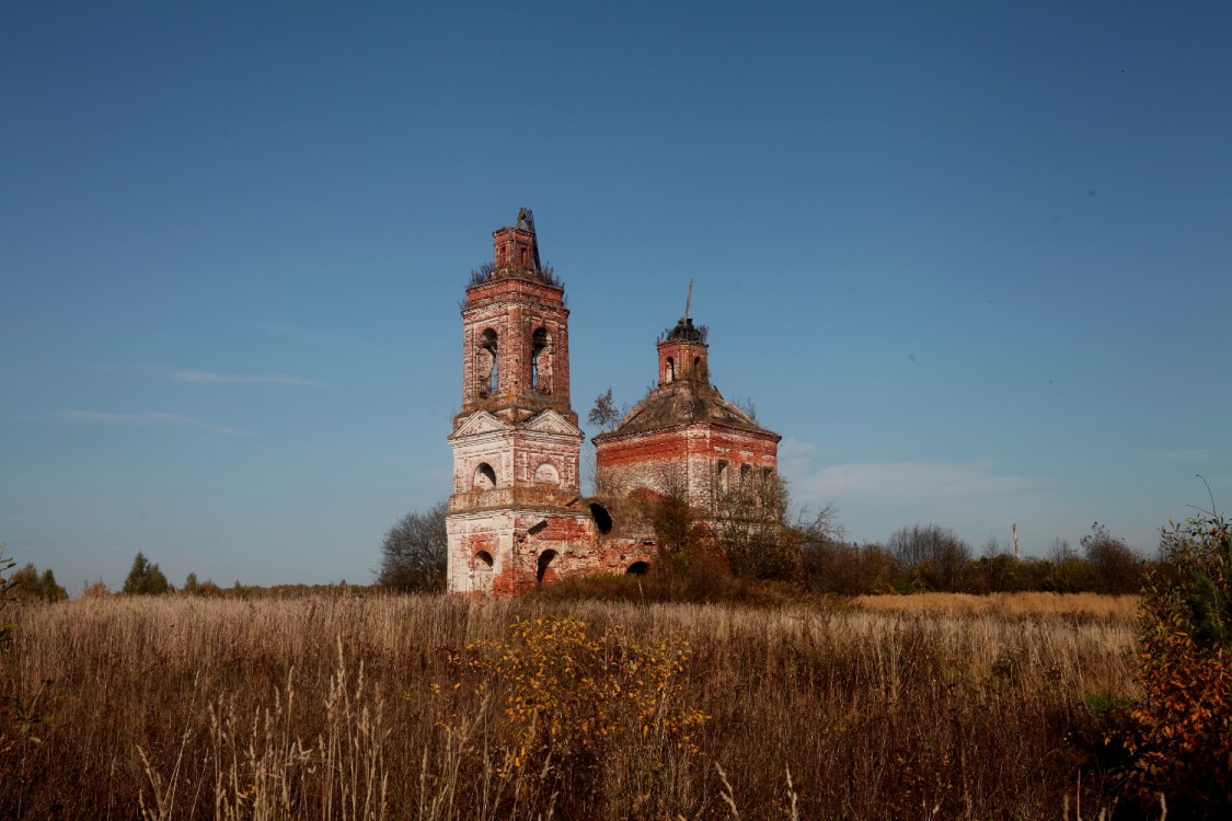 Церковь Сергия Радонежского, Щукино, урочище (Фурмановский район, Ивановская область). фасады