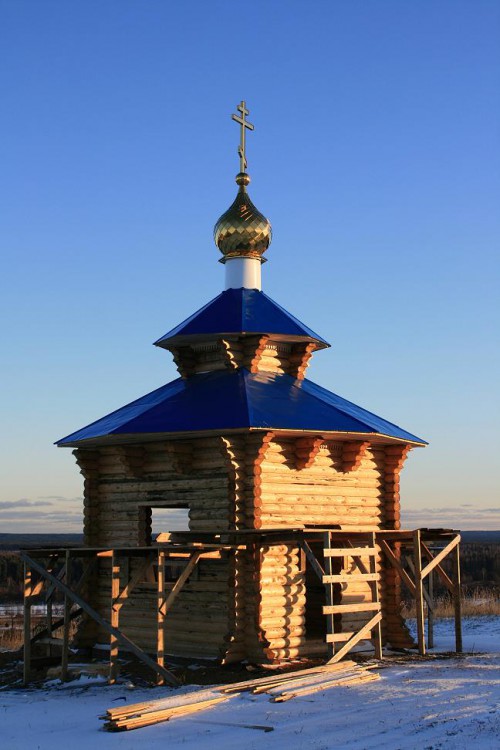 Ыбский Серафимовский женский монастырь. Неизвестная часовня, Ыб (Сыктывдинский район, Республика Коми). фасады