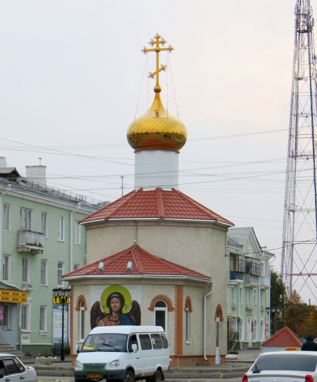 Карталы. Церковь Михаила Архангела. общий вид в ландшафте