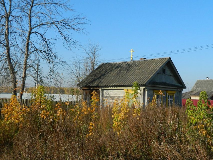 Смолёво (Новинское сельское поселение). Неизвестный молитвенный дом. общий вид в ландшафте