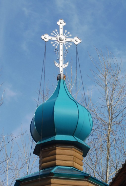 Церковь Саввы Сербского, Екатеринбург (Екатеринбург (МО город Екатеринбург), Свердловская область). архитектурные детали, Главка в завершении храма