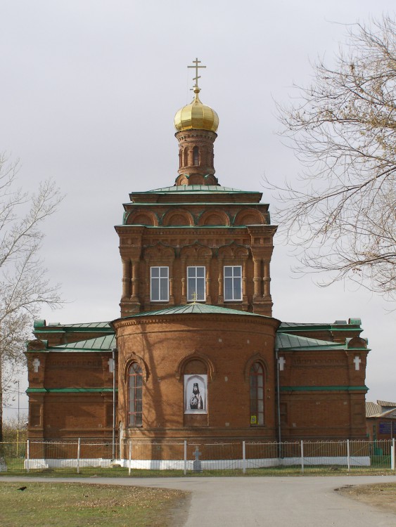 Кривянская. Церковь Тихона Задонского. фасады, Апсида. Вид с восточной стороны.