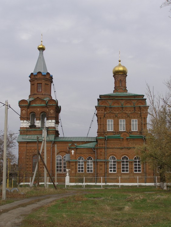 Церковь Тихона Задонского, Кривянская (Октябрьский район, Ростовская область). фасады, Вид с юга
