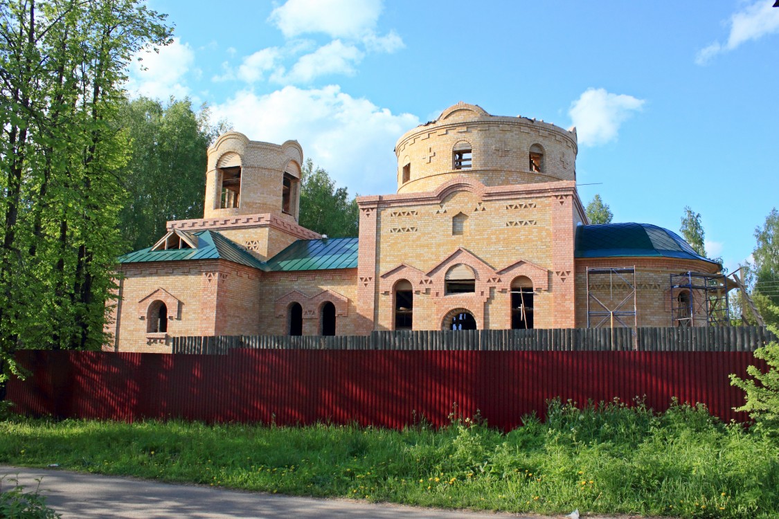 Юрья. Церковь Георгия Победоносца. фасады, Вид с юга