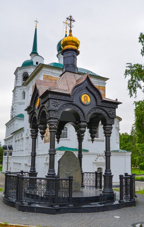 Часовня в память основателей Иркутска, Иркутск (Иркутск, город, Иркутская область). фасады