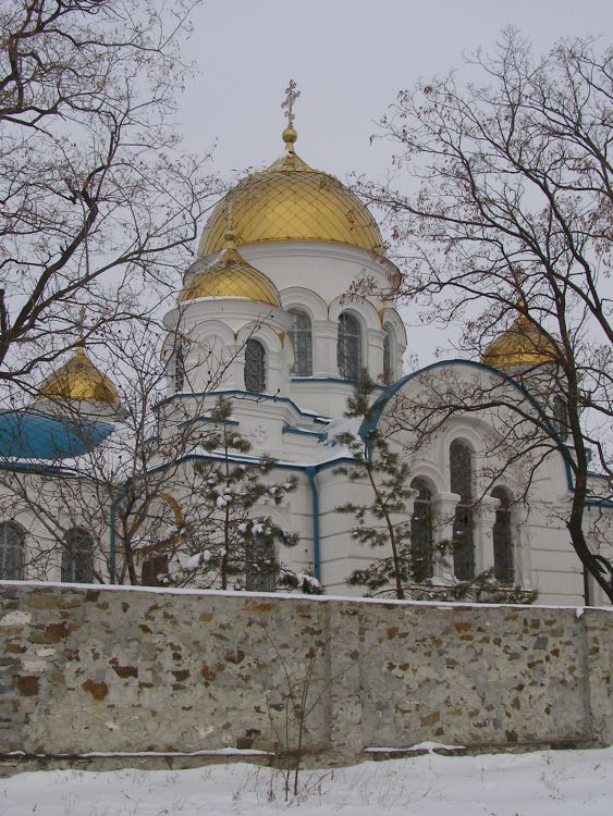Церковь Покрова Пресвятой Богородицы, Красный Сулин (Красносулинский район, Ростовская область). фасады, Вид с юго-запада