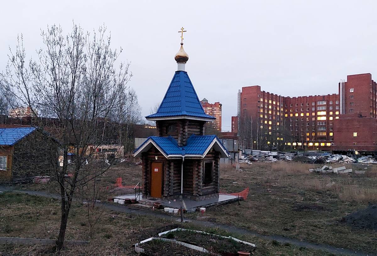 Часовня Феодора Ушакова на месте строительства Дома милосердия, Выборгский район (Санкт-Петербург, г. Санкт-Петербург). фасады