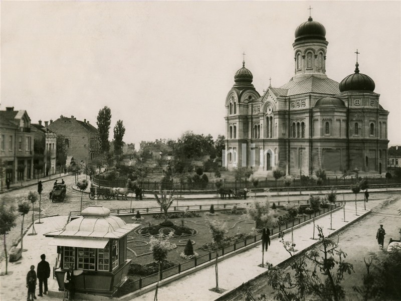 Видин. Кафедральный собор Димитрия Солунского. архивная фотография, Почтовая фотооткрытка 1920-х годов