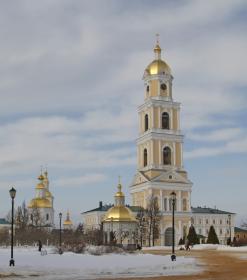 Дивеево. Серафимо-Дивеевский Троицкий монастырь. Колокольня