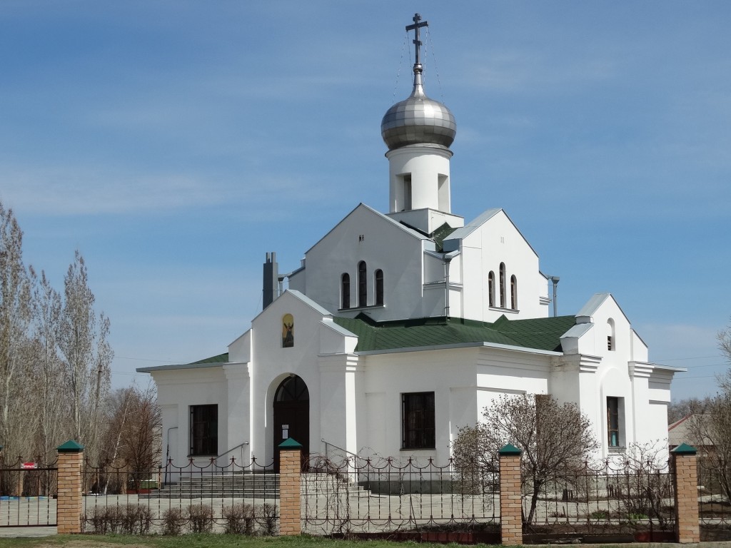 Церковь Андрея Первозванного, Хабарное (Новотроицк, город, Оренбургская область). фасады