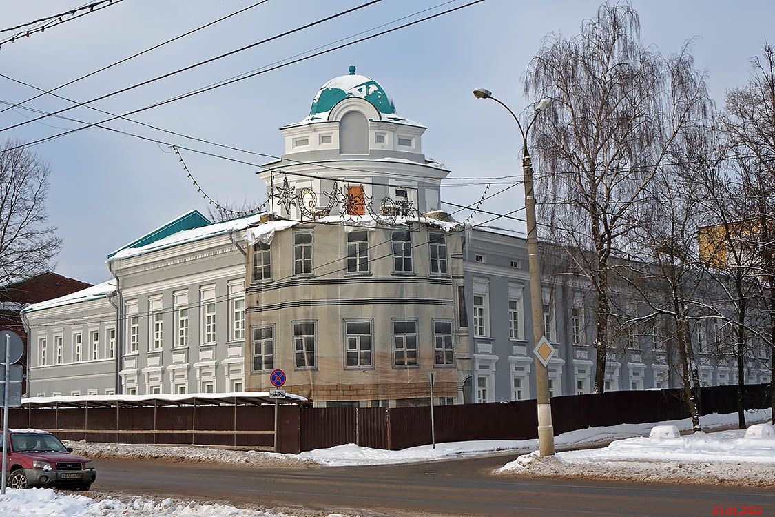 Домовая церковь Кирилла и Мефодия при бывшем Духовном училище, Тверь (Тверь, город, Тверская область). фасады