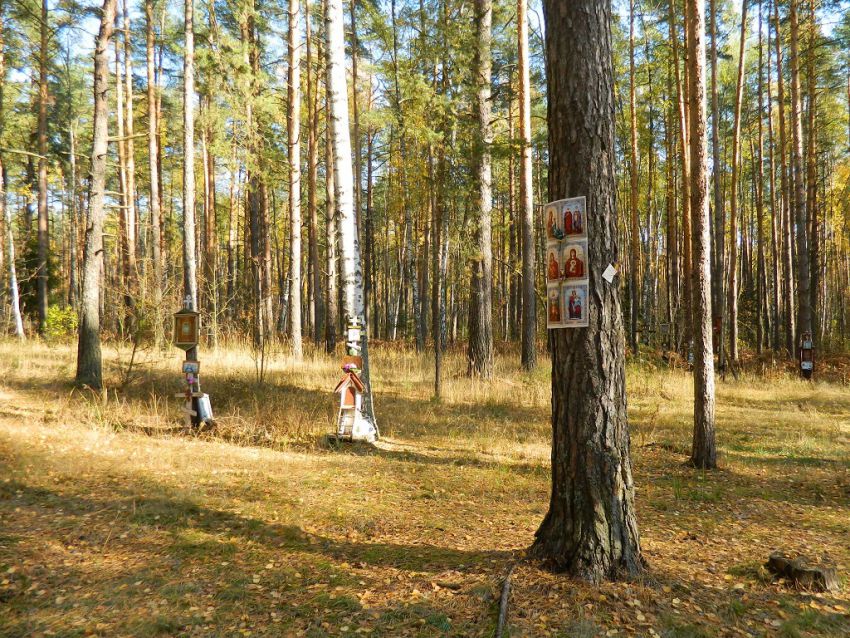 Старообрядческий мужской скит, Леонтий, урочище (Орехово-Зуевский городской округ, Московская область). дополнительная информация, Место скитского храма