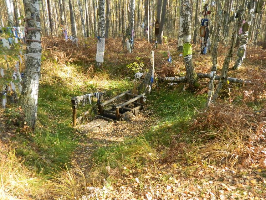 Старообрядческий мужской скит, Леонтий, урочище (Орехово-Зуевский городской округ, Московская область). дополнительная информация, Центральный колодец скита