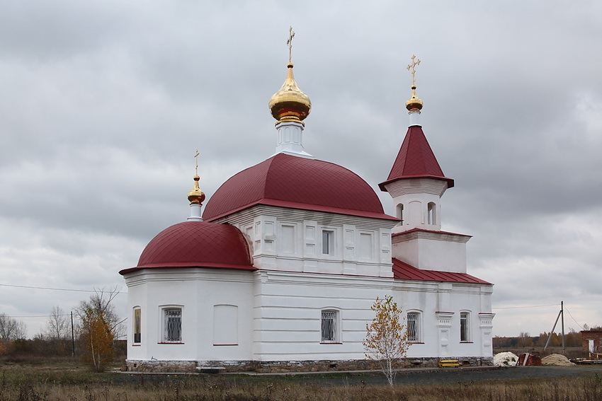 Церковь Харалампия Магнезийского, Соколово (Еткульский район, Челябинская область). фасады, Северный фасад