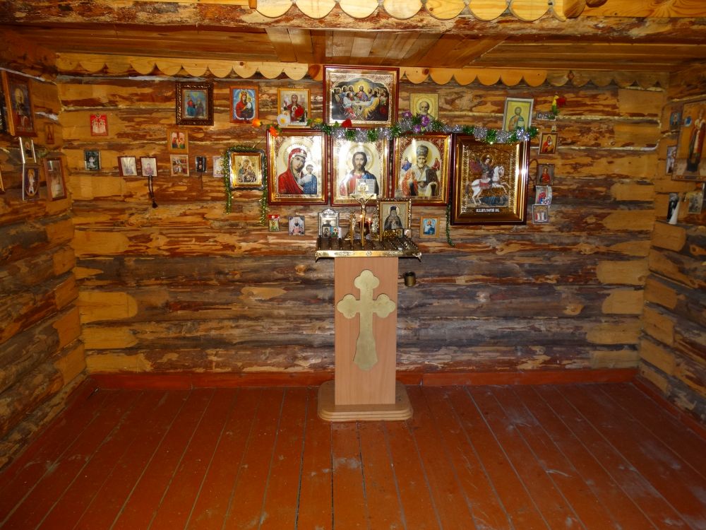 Часовня Николая Чудотворца, Сосновка (Зилаирский район, Республика Башкортостан). интерьер и убранство