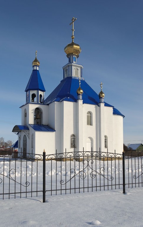 Сабурово-Покровское. Церковь Покрова Пресвятой Богородицы. фасады