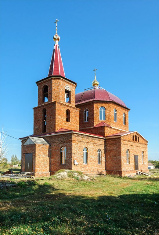 Новоклёнское. Церковь Михаила Архангела. фасады