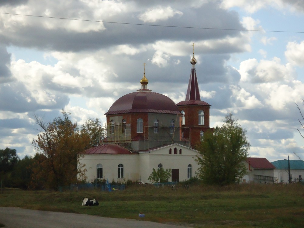 Новоклёнское. Церковь Михаила Архангела. документальные фотографии