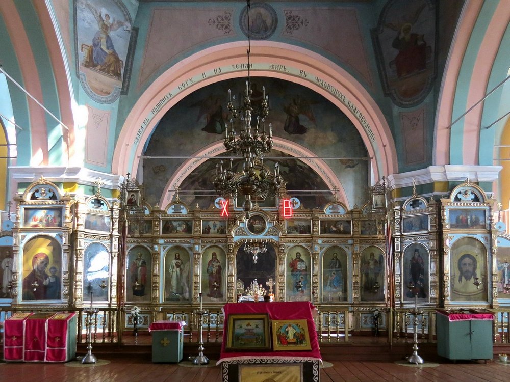 Старосеславино. Церковь Михаила Архангела. интерьер и убранство