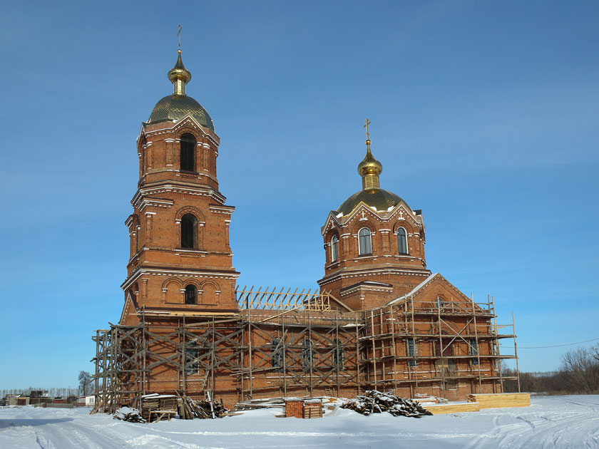 Машково-Сурена. Церковь Николая Чудотворца. документальные фотографии