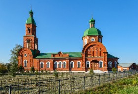 Новое Козьмодемьяновское. Церковь Космы и Дамиана