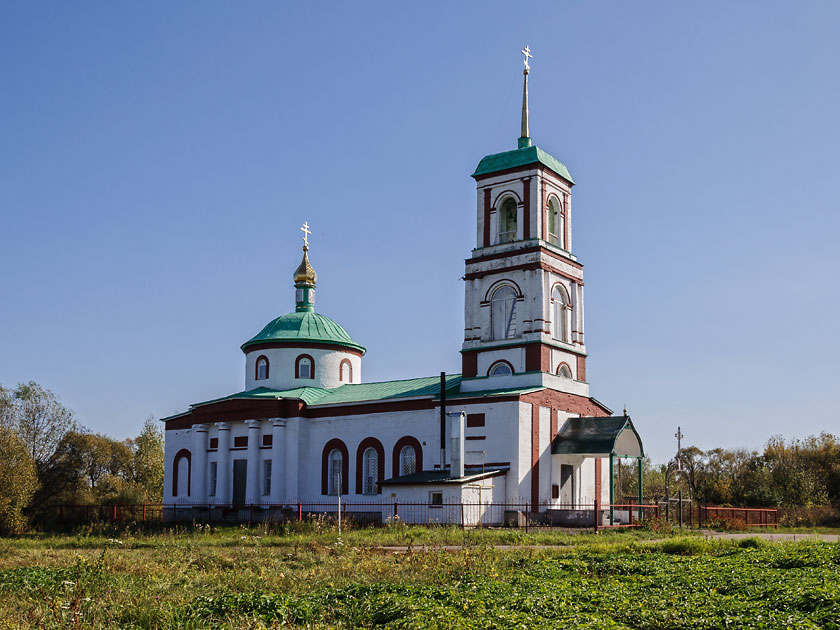 Церковь Николая Чудотворца, Лычное (Первомайский район, Тамбовская область). фасады