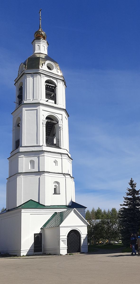 Николо-Шартомский мужской монастырь. Колокольня, Введеньё (Шуйский район, Ивановская область). фасады