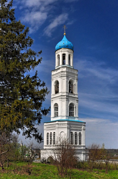 Покровский Авраамиево-Городецкий монастырь. Колокольня, Ножкино (Чухломский район, Костромская область). фасады