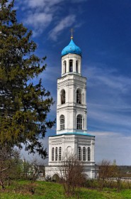 Ножкино. Покровский Авраамиево-Городецкий монастырь. Колокольня
