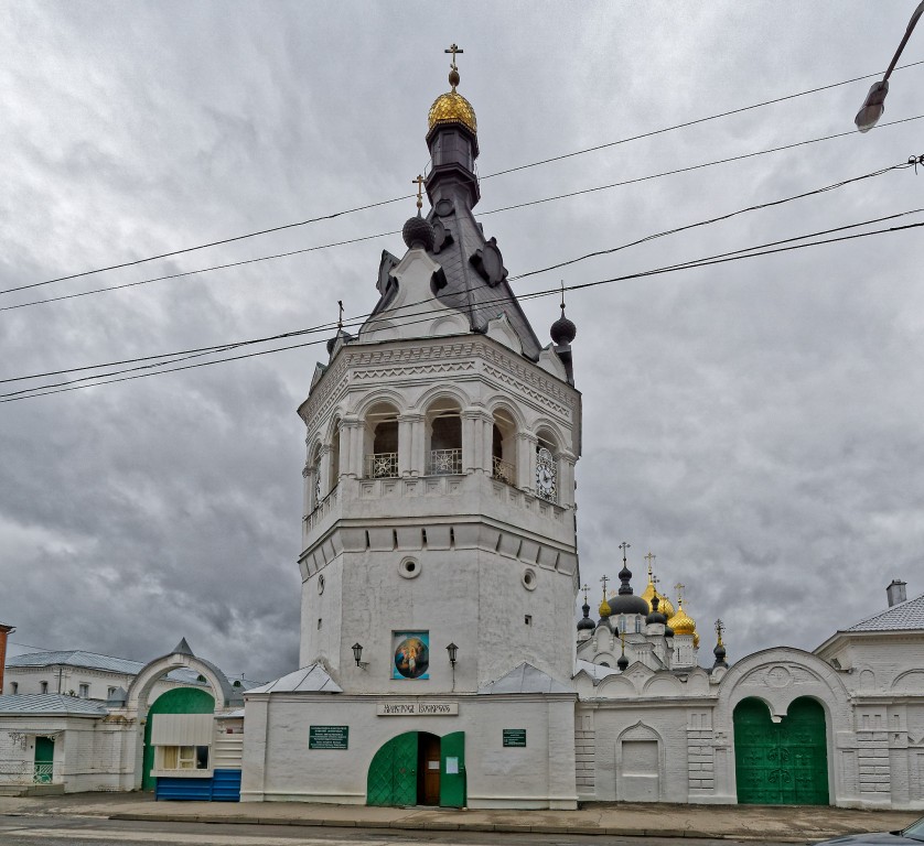Кострома. Богоявленско-Анастасьинский женский монастырь. Колокольня. фасады, Общий вид