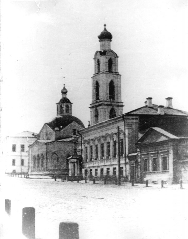 Вахитовский район. Церковь Грузинской иконы Божией Матери. архивная фотография, 1880-ые, фото из архива группы https://www.facebook.com/groups/Kazan.nostalgique/