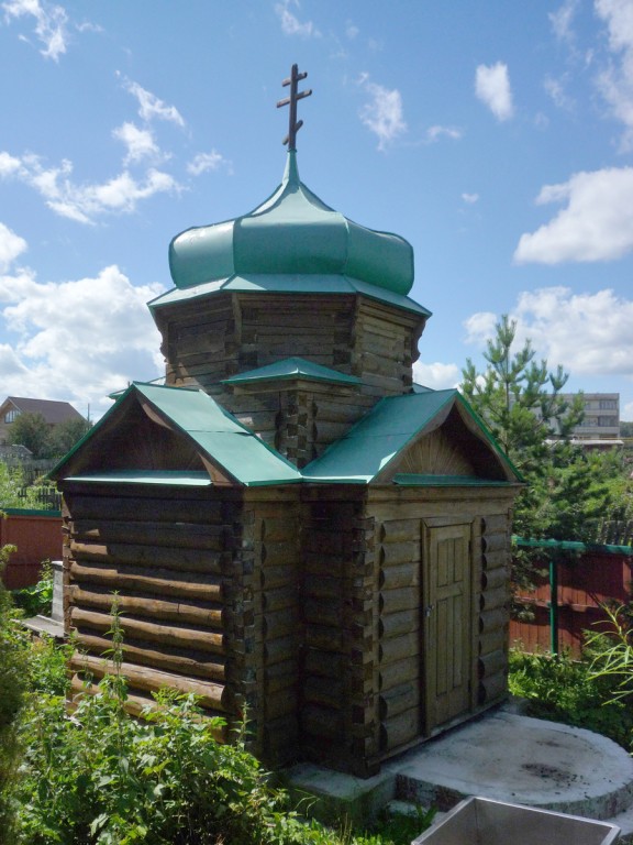 Троицкий мужской монастырь. Часовня Павла Фивейского, Тарасково (Невьянский район (Невьянский ГО и ГО Верх-Нейвинский), Свердловская область). фасады, Часовня используется в качестве крестильни