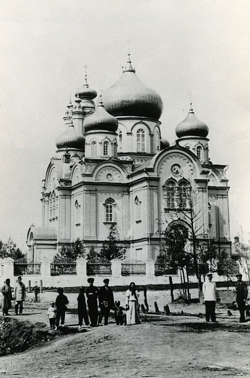 Церковь Покрова Пресвятой Богородицы (каменная), Бологое (Бологовский район, Тверская область). архивная фотография, Фото с сайта http://fondbologoe.ru/pokrovskij-sobor/