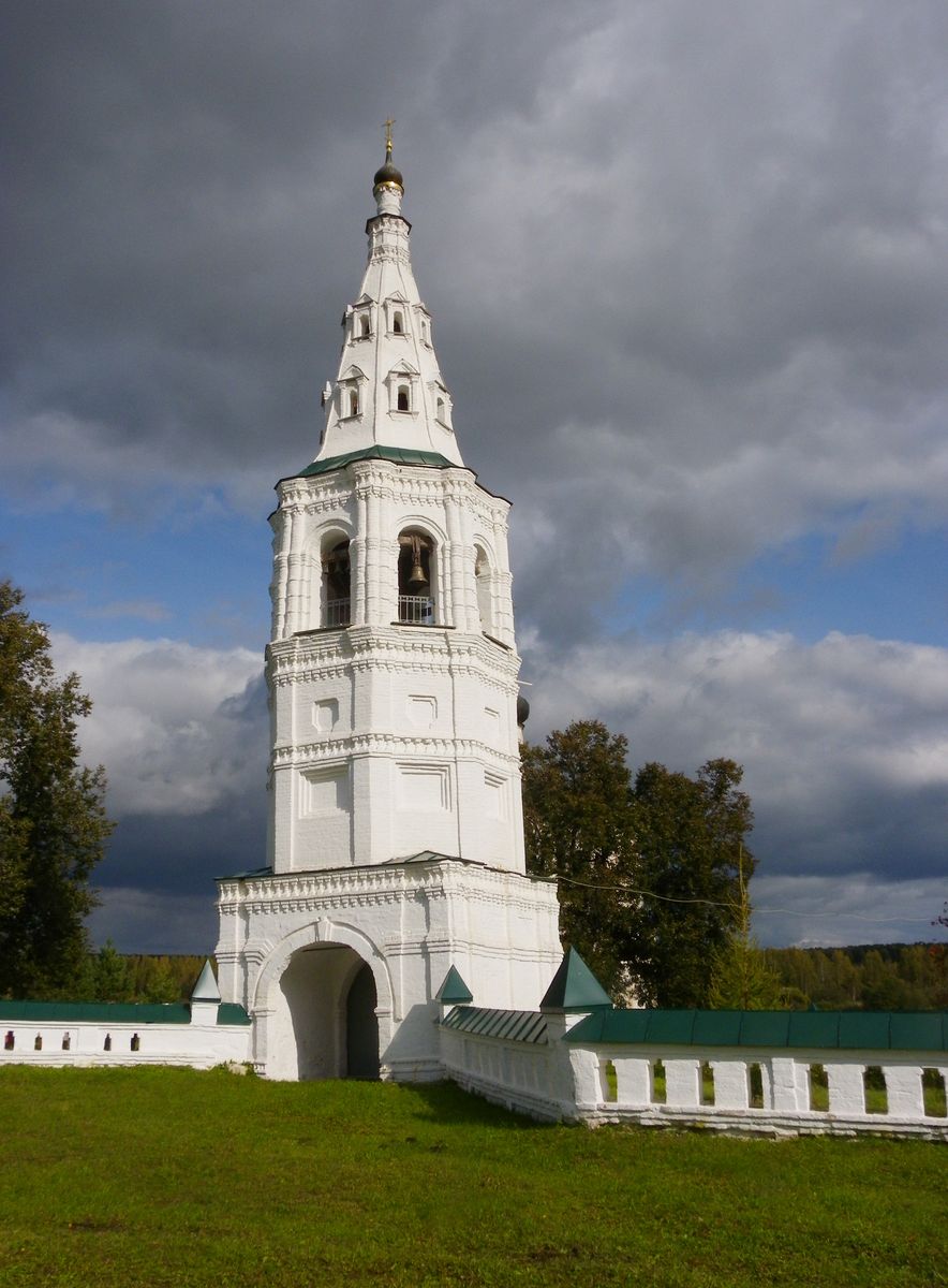 фасады. Борисоглебский монастырь. Колокольня, Кидекша (Суздальский район, Владимирская область)