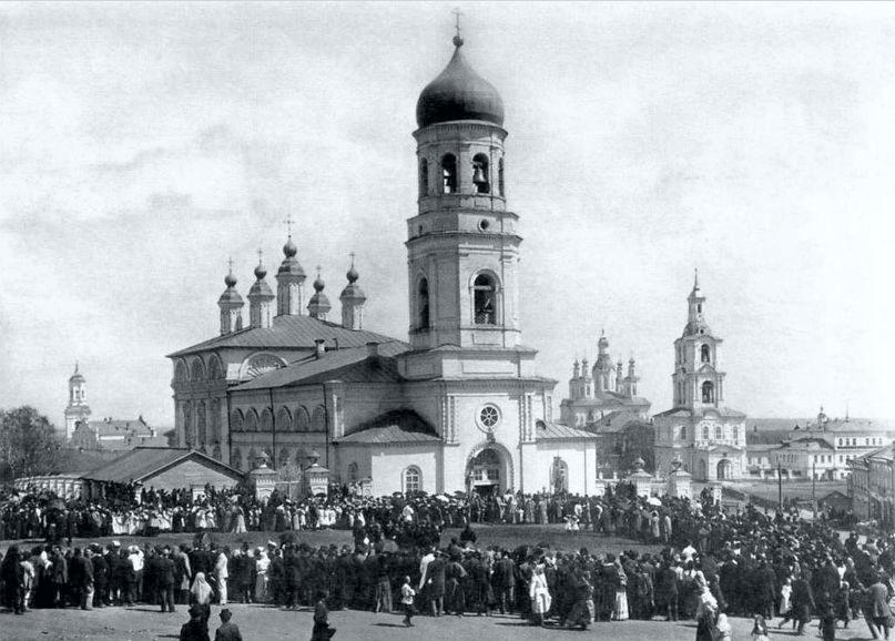 Вятка (Киров). Собор Воскресения Христова. архивная фотография, Фото с сайта: http://gorenka.org/index.php/goroda-rossijskoj-imperii/7618-vyatka