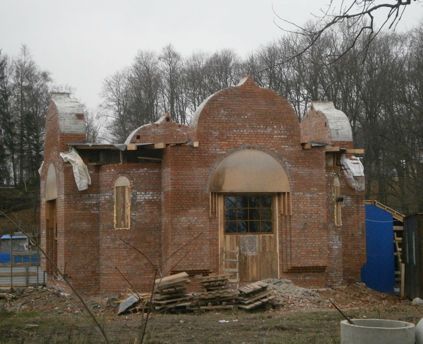 Знаменка. Церковь Алексия царевича в Знаменке. документальные фотографии, Вид с севера