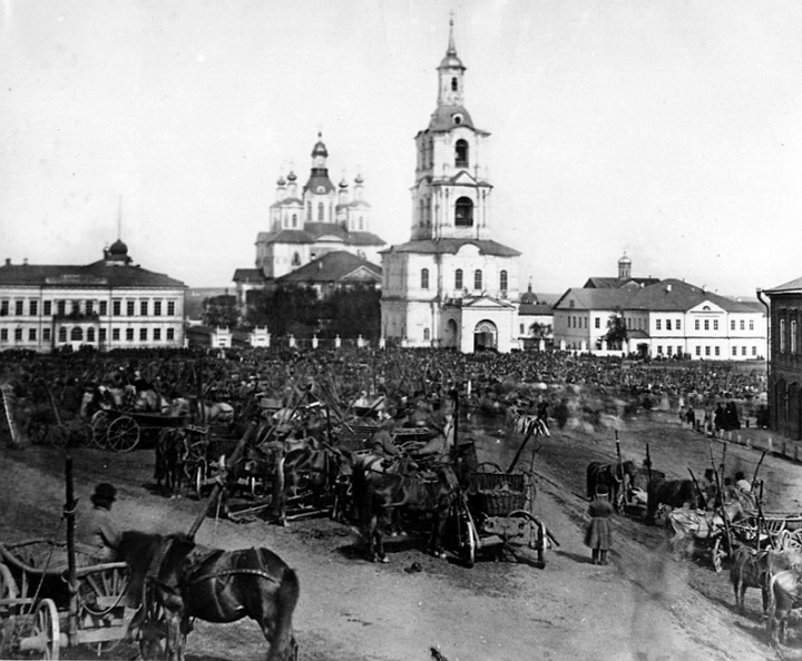 Вятка (Киров). Собор Троицы Живоначальной. архивная фотография, Фото с сайта: http://www.kirovklad.ru/image/oldphotos/3/51.jpg