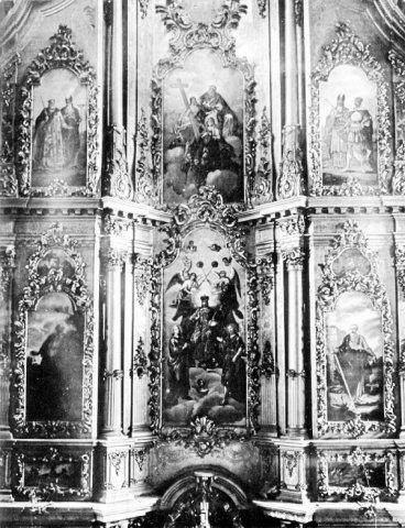 Собор Троицы Живоначальной, Вятка (Киров) (Вятка (Киров), город, Кировская область). архивная фотография, Главный иконостас. С сайта: http://tornado-84.livejournal.com/155468.html
