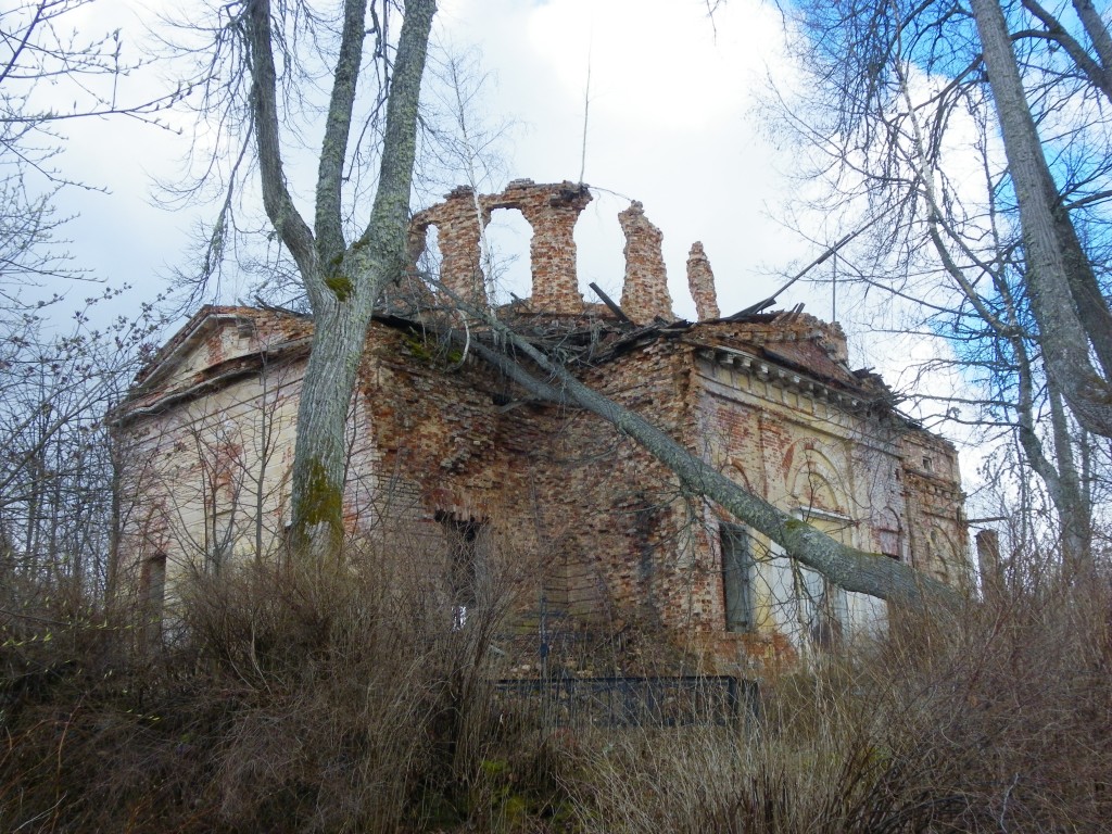 Церковь Воскресения Христова, Щир (Струго-Красненский район, Псковская область). фасады