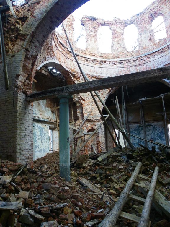 Церковь Воскресения Христова, Щир (Струго-Красненский район, Псковская область). интерьер и убранство