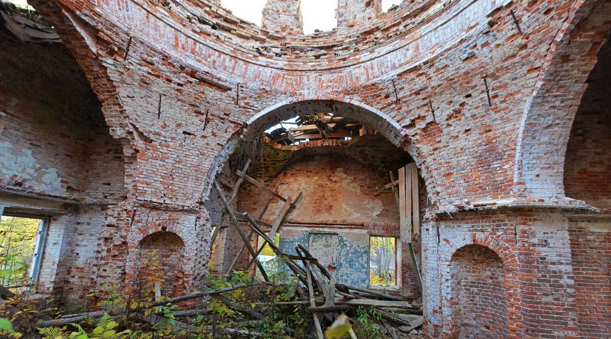 Церковь Воскресения Христова, Щир (Струго-Красненский район, Псковская область). интерьер и убранство