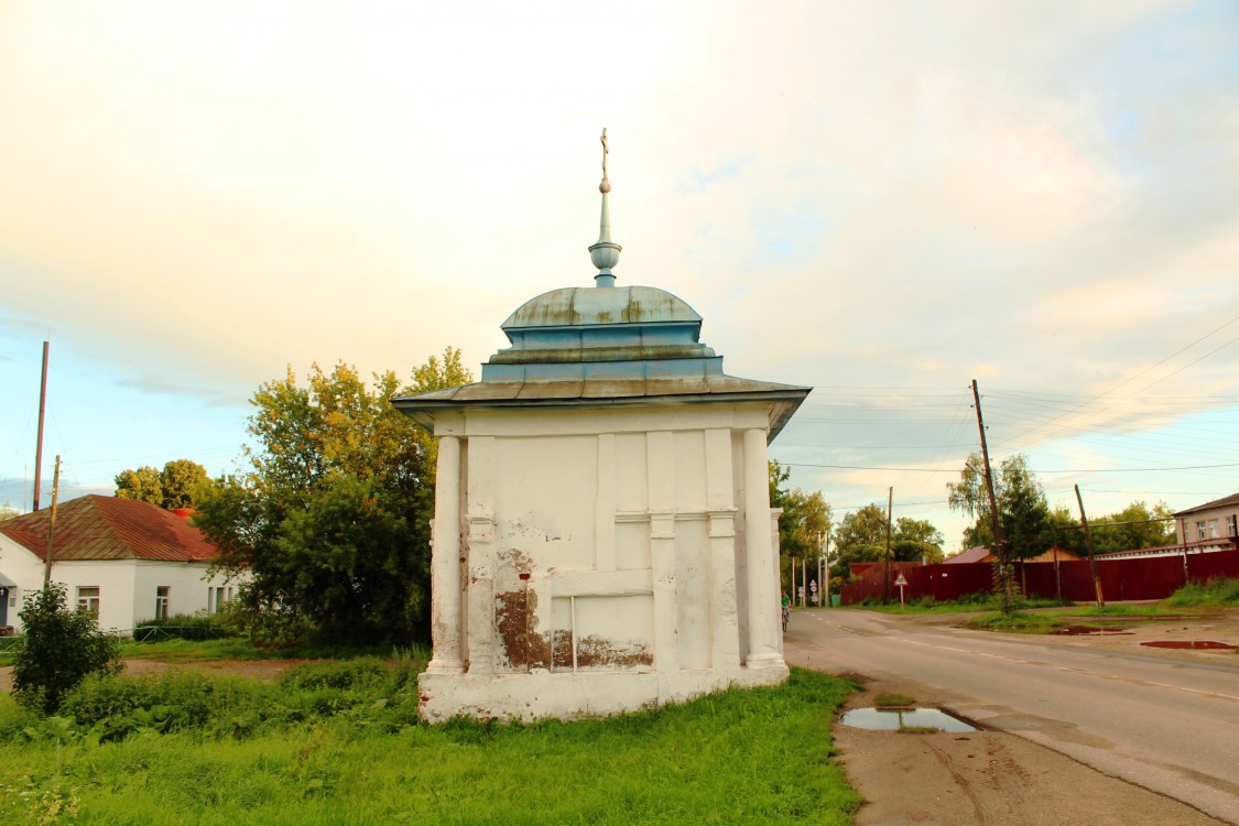 Писцово. Часовня Параскевы Пятницы. фасады, Вид с севера