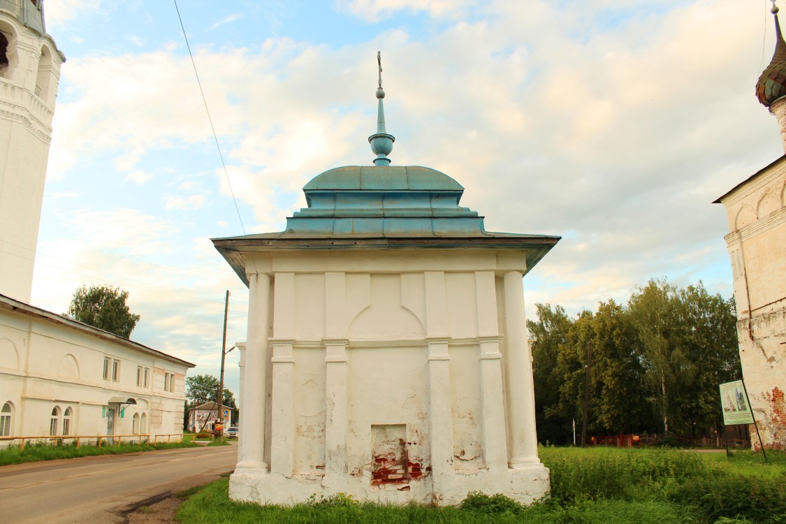 Писцово. Часовня Параскевы Пятницы. фасады, Вид с юга