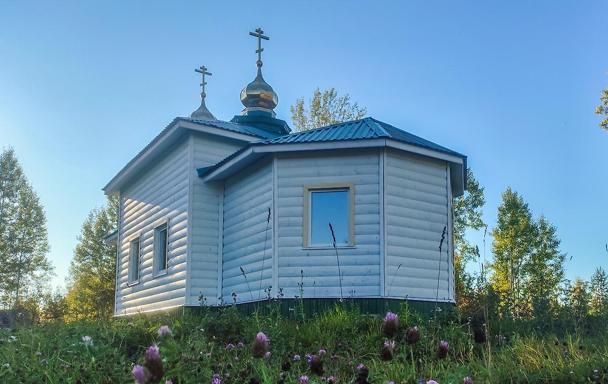 фасады. Церковь Казанской иконы Божией Матери (новая), Наволок (Большая Лимь) (Няндомский район, Архангельская область)
